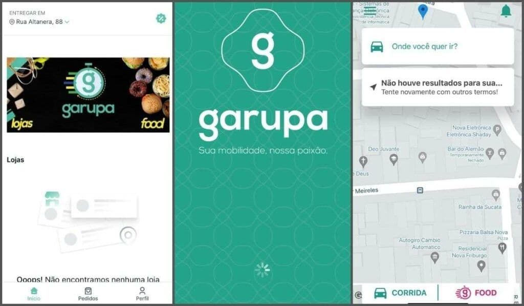 app de delivery Garupa