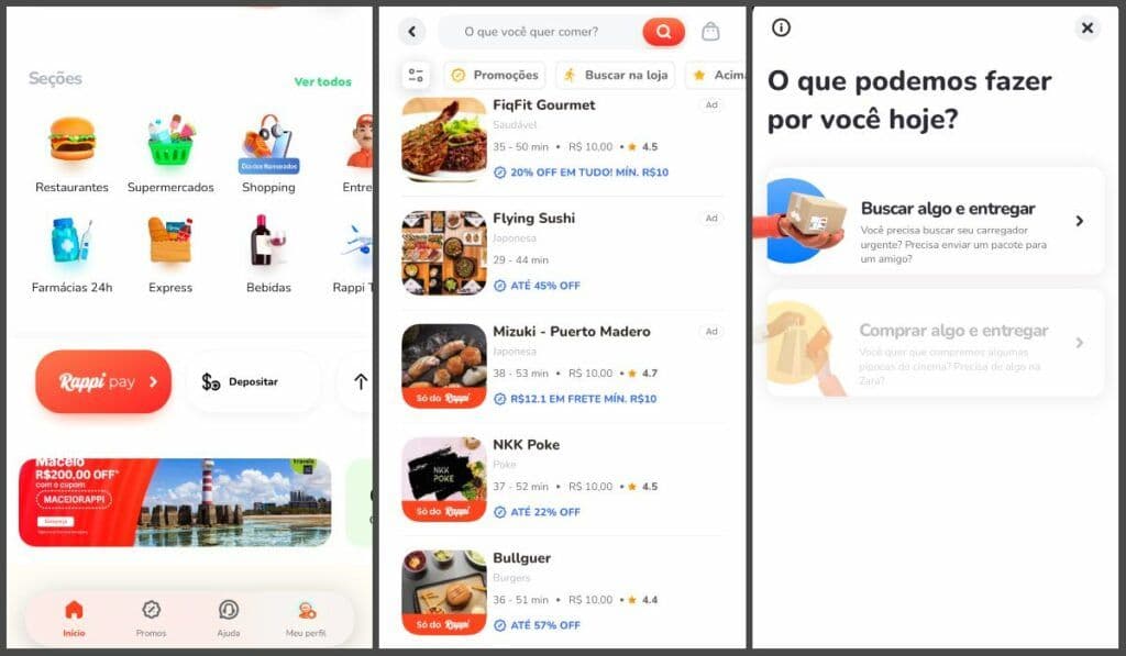 delivery e entregas Rappi