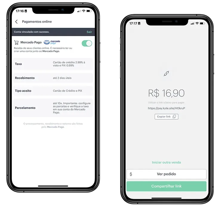 Pagamentos online com Mercado Pago