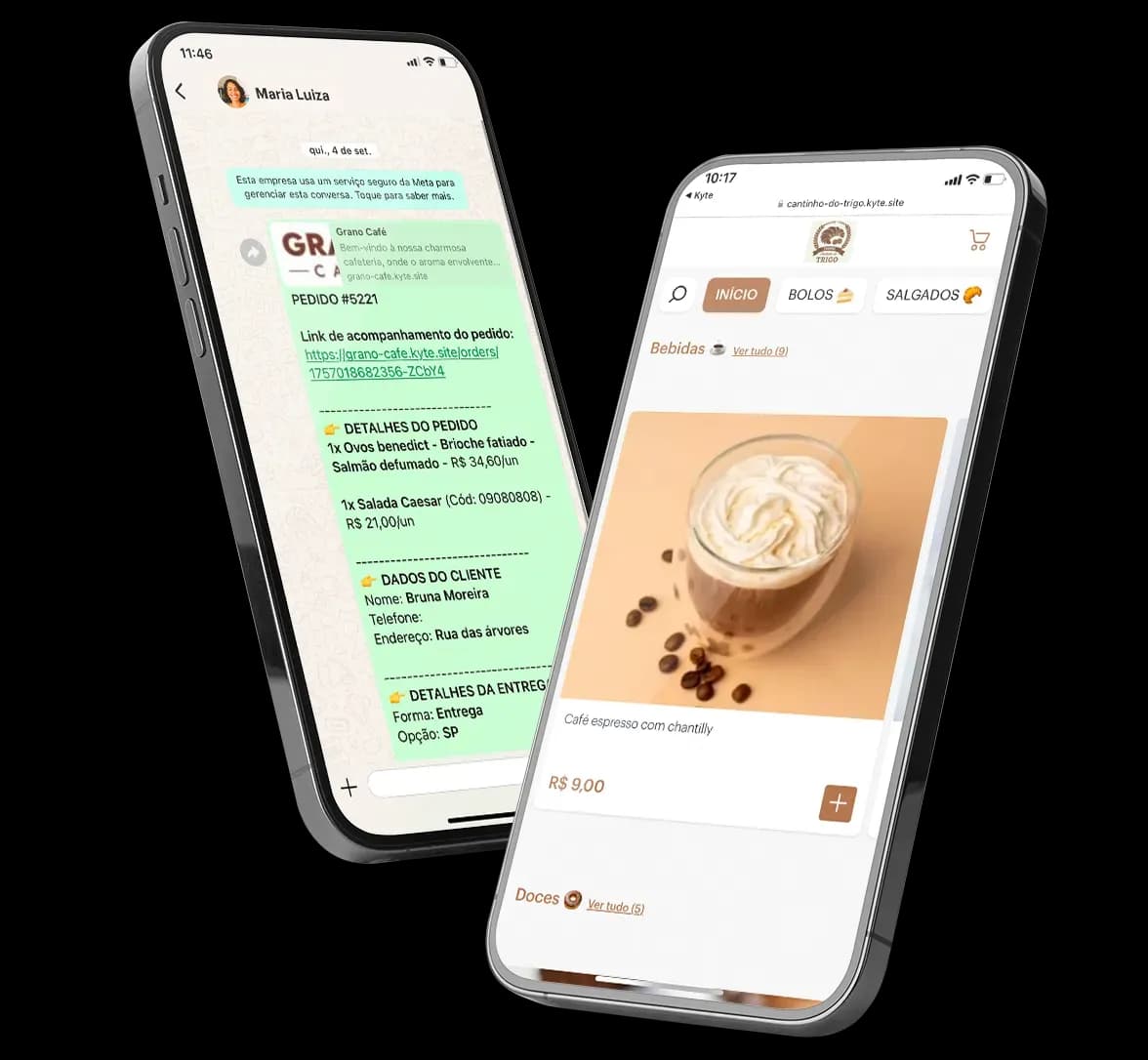 Catálogo que funciona junto com seu WhatsApp
