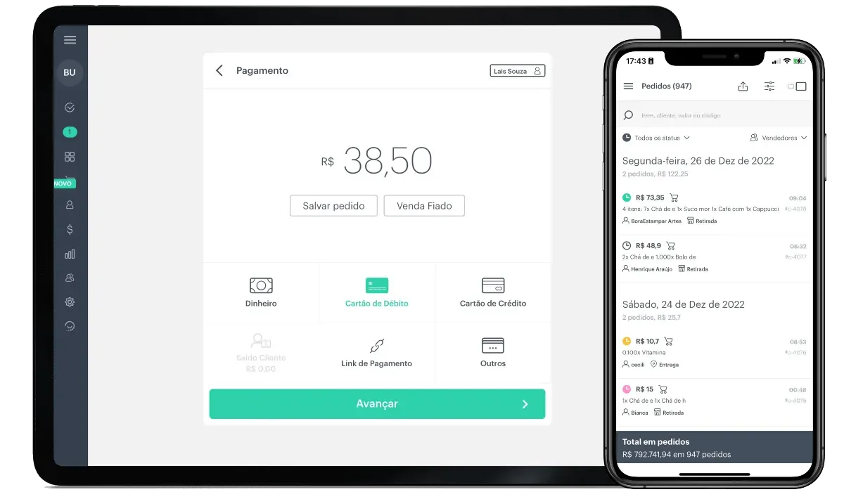 Comanda digital ou impressa para não travar o pedido